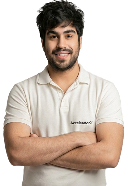 Professional headshot of Ravi Ahlawat, an industry mentor instructing the product management track.